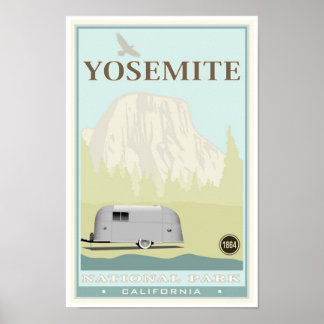 Poster Parc national de Yosemite