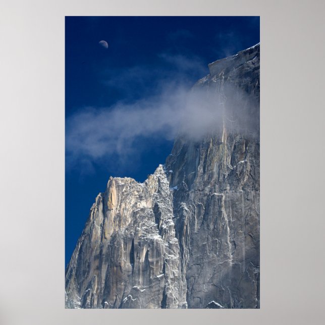 Poster Parc national de Yosemite | Demi-dôme | Californie (Devant)