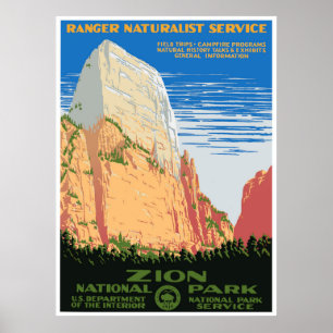 Poster Parc national de Zion