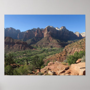 Poster Parc national de Zion USA