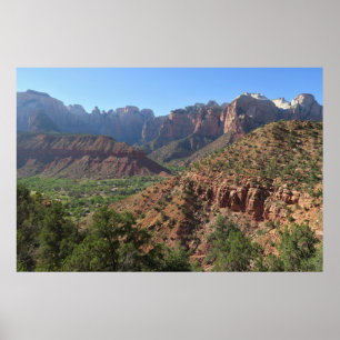 Poster Parc national de Zion USA