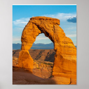 Poster Parc national des Arches MOAB Utah