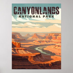 Poster Parc national des Canyonlands