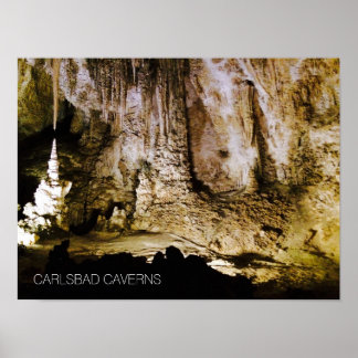 Poster Parc national des Cavernes Carlsbad