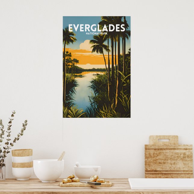 Poster Parc national des Everglades (Cuisine)