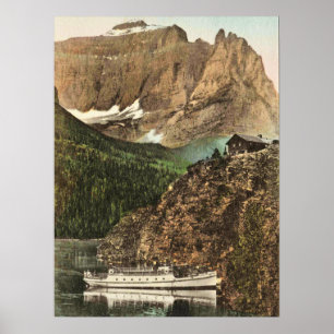 Poster Parc national des Glaciers, Little Chief Mountain