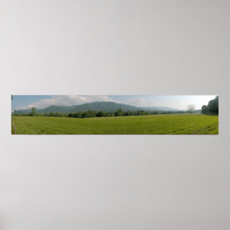 Poster Parc national des Great Smokey Mountains Panorama 