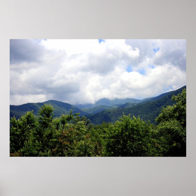 Poster Parc national des Great Smoky Mountains (Devant)