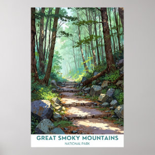 Poster Parc national des Great Smoky Mountains