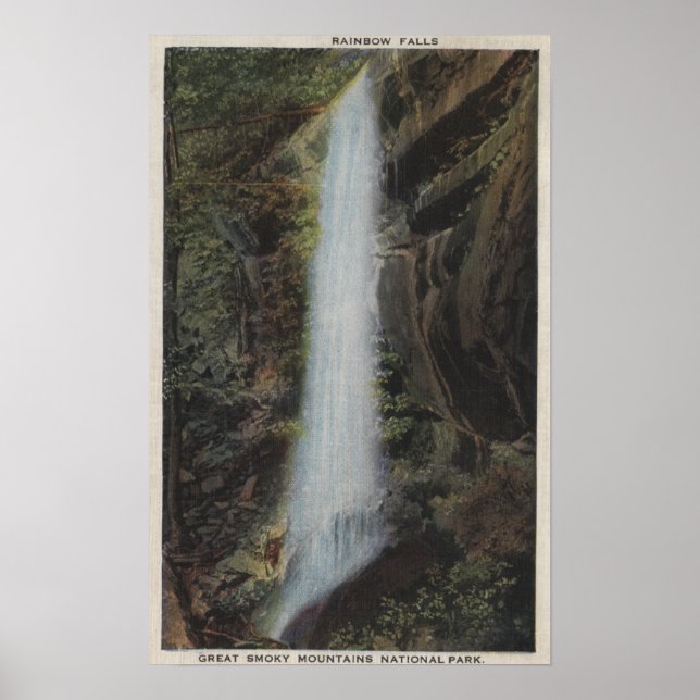 Poster Parc national des Great Smoky Mountains, TN (Devant)