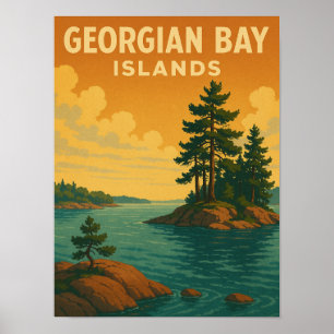 Poster Parc national des Îles de la Baie Georgienne