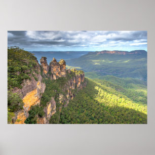Poster Parc national des montagnes bleues, Australie