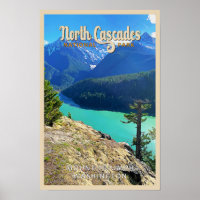 Parc national des North Cascades, Washington, aqua