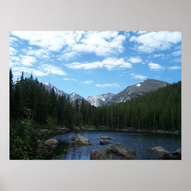 Poster Parc national des Rocheuses (Devant)
