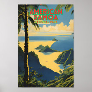 Poster Parc national des Samoa américaines