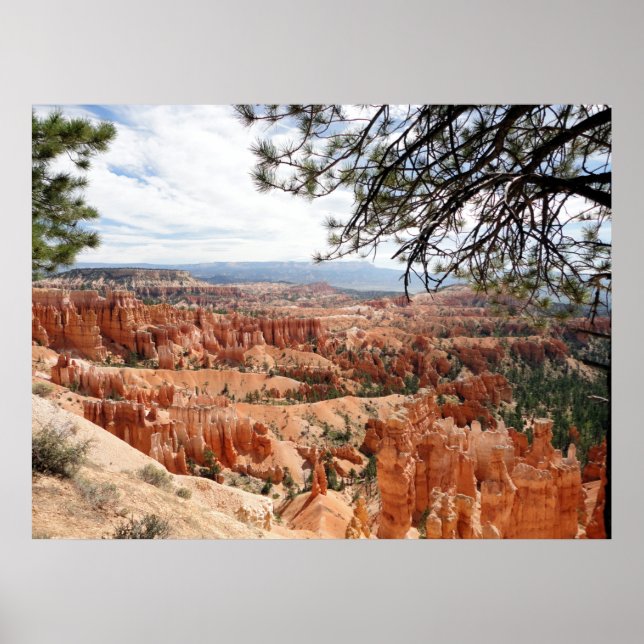 Poster Parc national du canyon de Bryce Hoodoos (Devant)