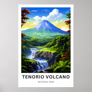 Poster Parc national du volcan Tenorio Imprimer