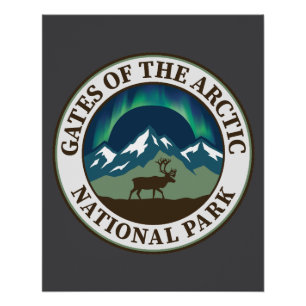 Poster Parc national Gates of the Arctic