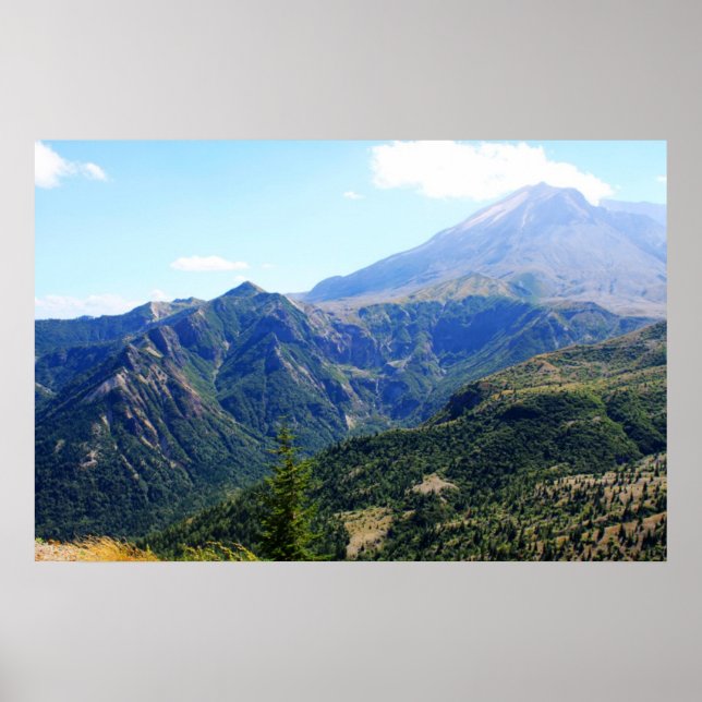 Poster Parc national olympique, photographie de paysage (Devant)
