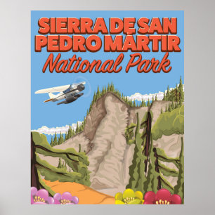 Poster Parc national Sierra de San Pedro Mártir