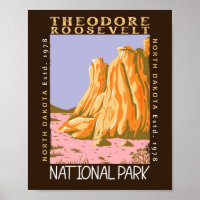 Parc national Theodore Roosevelt Rétro perturbé