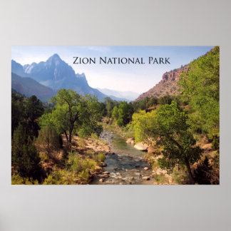 Poster : Parc national Zion, Utah