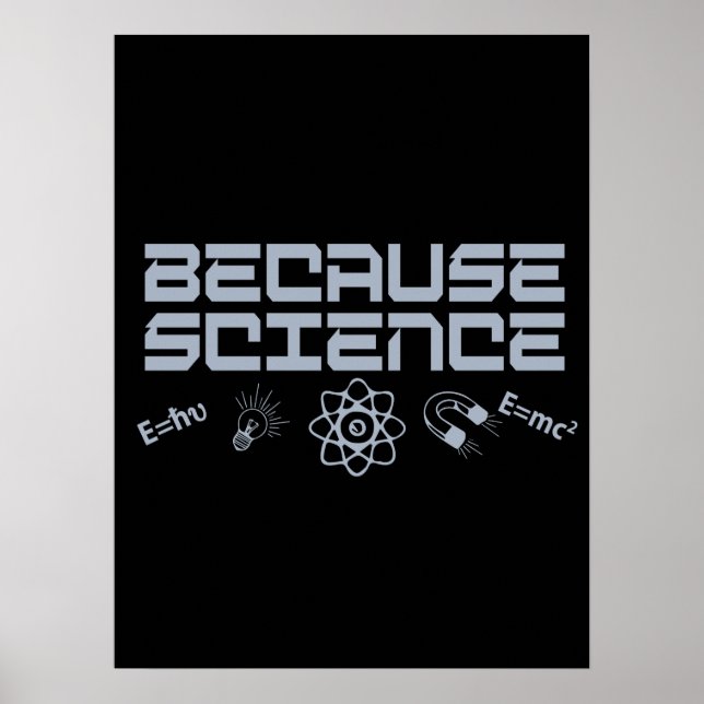 Poster Parce que la science (Devant)
