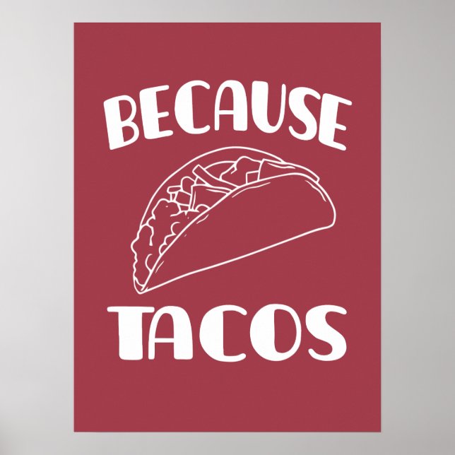 Poster Parce que Tacos (Devant)