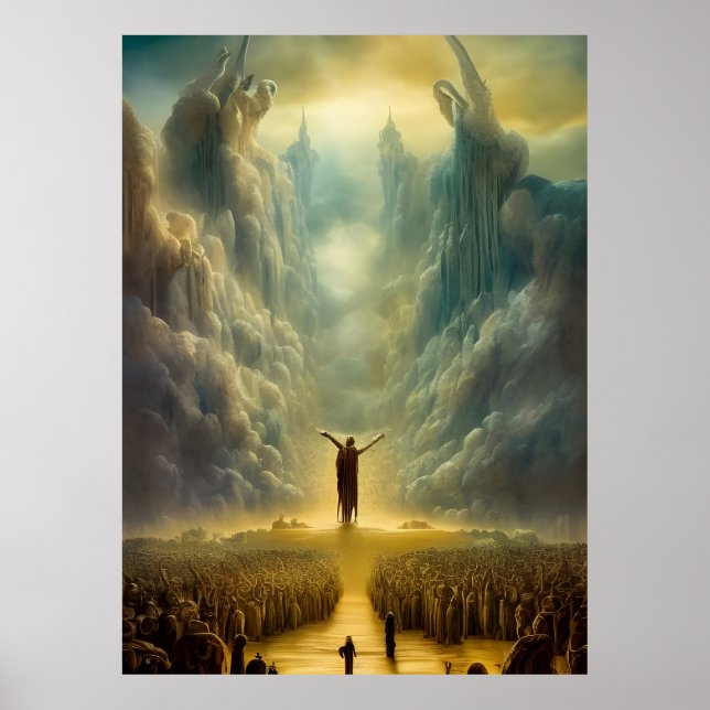 Poster Parcelle d'eau de Moïse (Devant)
