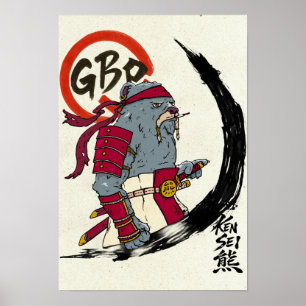 Poster Parchemin de l'ours Kensei