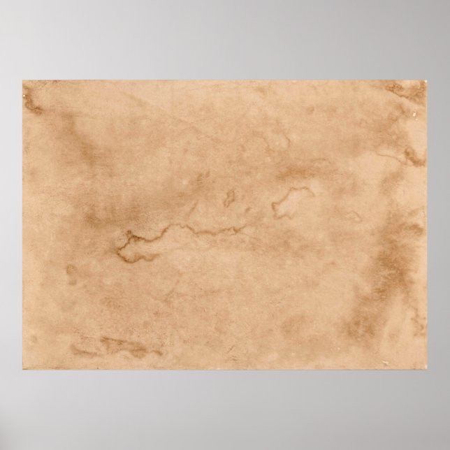 Poster Parchemin de papier vieilli texture (Devant)