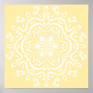 Poster Parchment Mandala