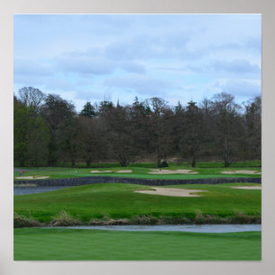 Poster Parcours de golf