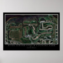 Parcours de golf de River Strand Bradenton Carte s