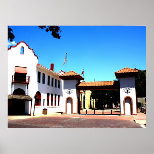 Poster Parcs à bestiaux de Fort Worth