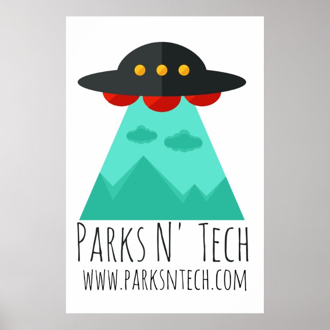 Poster Parcs N' Tech UFO 2 (Devant)