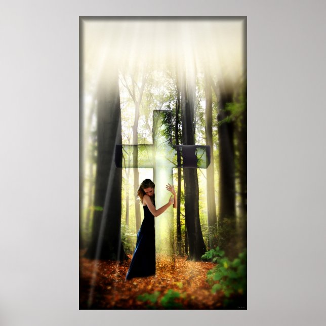 Poster Pardonnées (Poster d'art chrétien contemporain) (Devant)