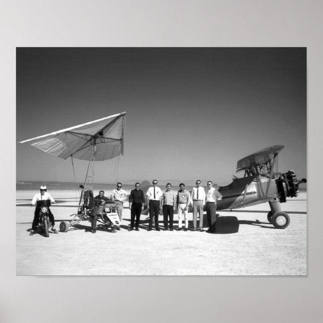 Poster Paresev 1-A et plan de remorquage avec équipage et (Devant)