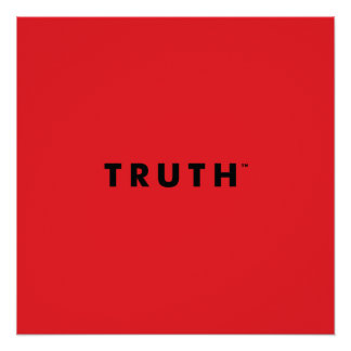 Poster parfait TRUTH