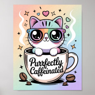 Poster Parfaitement Cafféiné