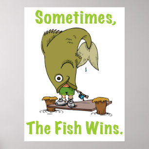 Poster Parfois le poisson gagne l'affiche