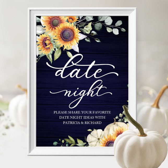 Poster Parfums de verdure Automne Date Nuit Jar Signal (Créateur téléchargé)