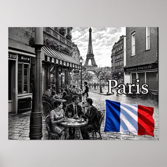 Poster Paris (Devant)