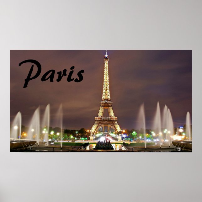 Poster Paris (Devant)