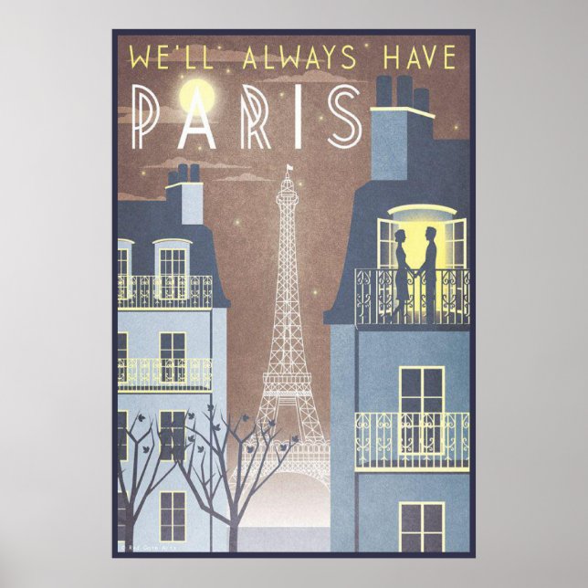 Poster Paris (Devant)
