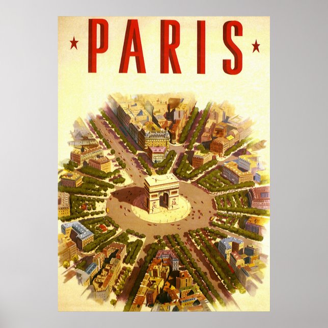 Poster Paris (Devant)