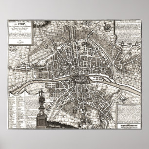 Poster Paris 1643
