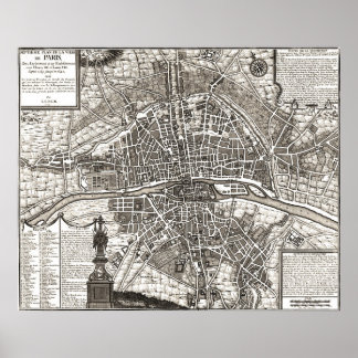 Poster Paris 1643