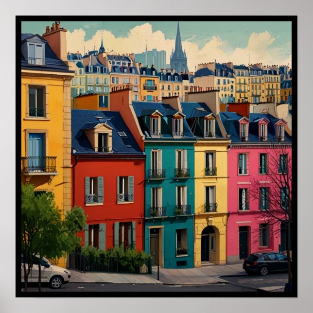 Poster Paris enchanté (Devant)