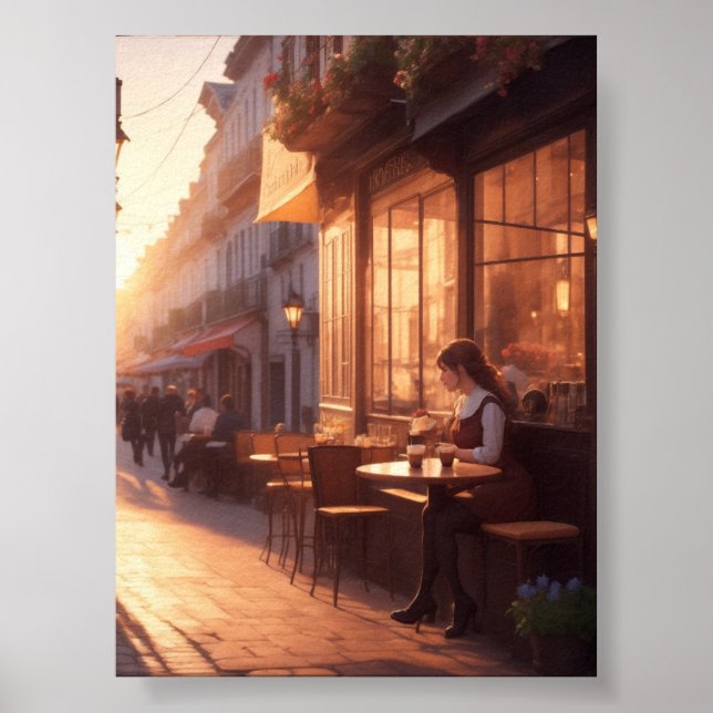 Poster Paris Espresso v2 (Devant)